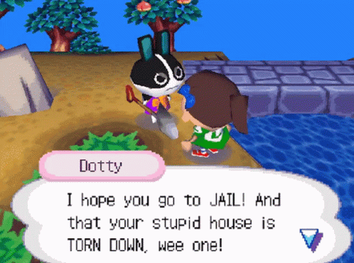 Dotty Animal Crossing GIF