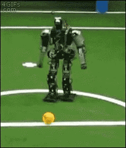 Robot Football GIF - Robot Football Funny GIFs