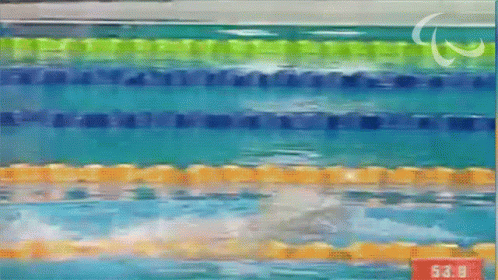 Olympic Swimming Paralympic Games GIF - Olympic Swimming Paralympic Games Swimming Hard GIFs
