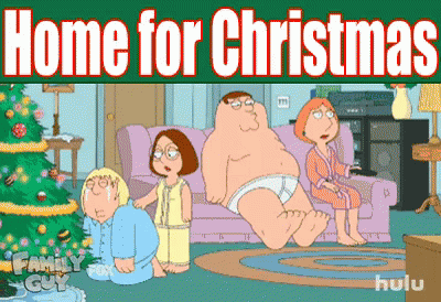 Home For Christmas GIF - Home For Christmas Family Guy GIFs