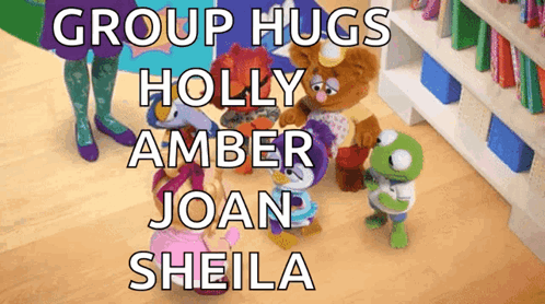 Muppet Babies Group Hug GIF - Muppet Babies Group Hug Hug GIFs