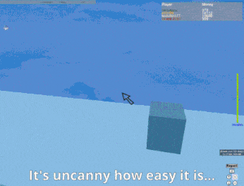 a screenshot of a video game with the words " it 's uncanny how easy it is "