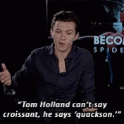 Tom Holland Spiderman GIF - Tom Holland Spiderman Quakson GIFs