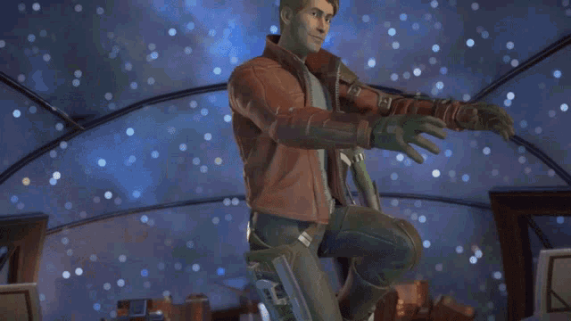Telltale Games Guardians Of The Galaxy GIF - Telltale Games Guardians Of The Galaxy Dance GIFs