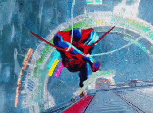 Across The Spiderverse Spider Man GIF - Across The Spiderverse Spider Man Spider Man2099 GIFs