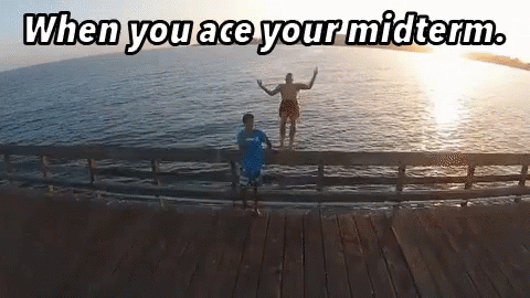 When You Ace Your Midterm - Ucsb GIF - When You Ace Your Midterm Jump GIFs