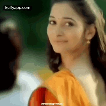 Shy.Gif GIF - Shy Tamanna Bhatia Actress GIFs