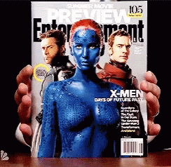Jennifer Lawrence Magazine Cover GIF