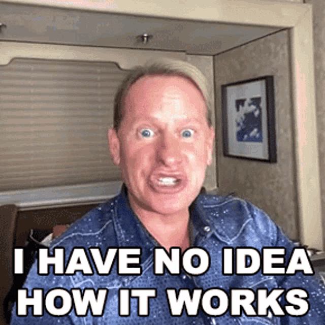I Have No Idea How It Works Carson Kressley GIF - I Have No Idea How It Works Carson Kressley Cameo GIFs