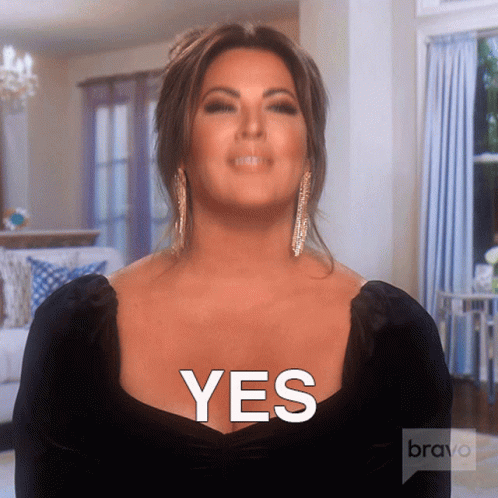 Yes Emily Simpson GIF - Yes Emily Simpson Real Housewives Of Orange County GIFs