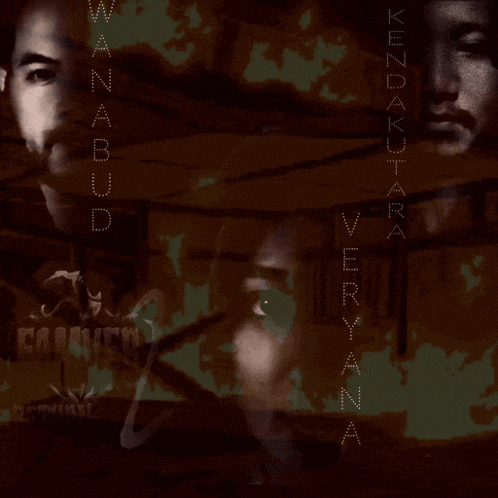 a poster with a man and a woman and the words wanbud veryana on it