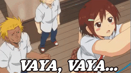 Vaya Vaya GIF - Anime Vaya Vaya Minifalda GIFs