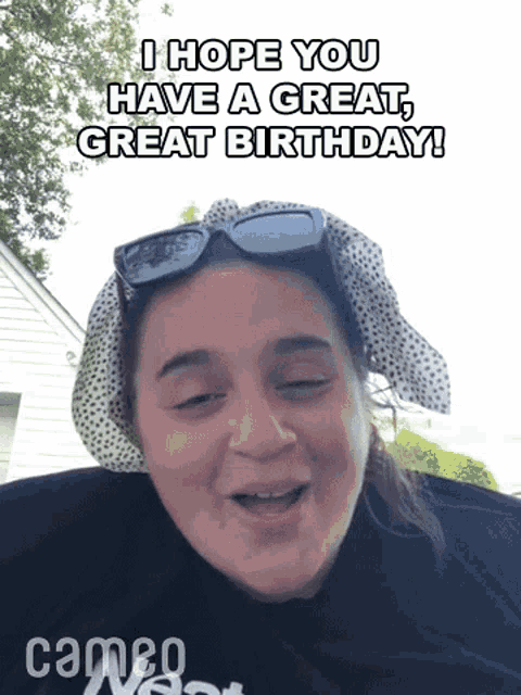 I Hope You Have A Great Birthday Nikki Blonsky GIF - I Hope You Have A Great Birthday Nikki Blonsky Cameo GIFs