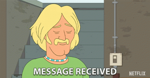 Message Received I Got It GIF - Message Received I Got It Okay GIFs
