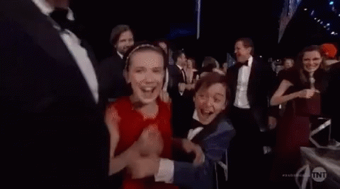 Excited Stranger Things GIF - Excited Stranger Things Happy GIFs
