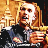 Chris Evans Its Clobbering Time GIF - Chris Evans Its Clobbering Time Fantastic Four GIFs