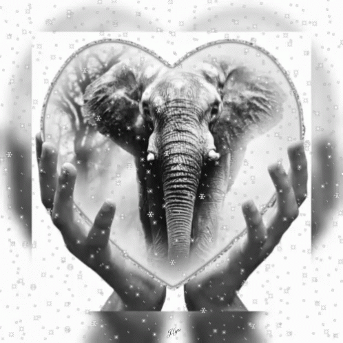 Heart Spirit GIF - Heart Spirit Elephant GIFs