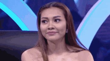 แก้ม ขำ มองบน เอิ่ม แน่ใจหรอ GIF