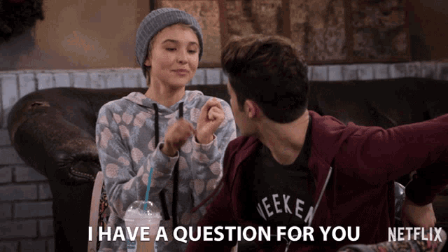 I Have A Question For You Isabel May GIF - I Have A Question For You Isabel May Katie Cooper GIFs