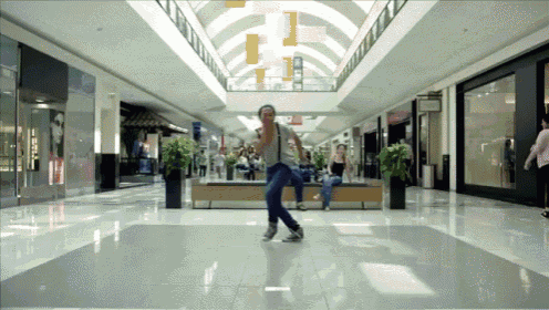 Hh GIF - Street Dancing Excited Mall GIFs
