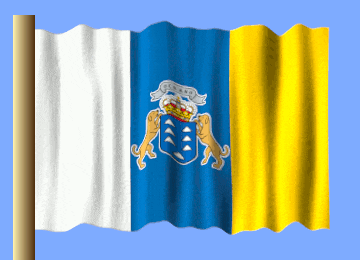 a flag with a coat of arms on it