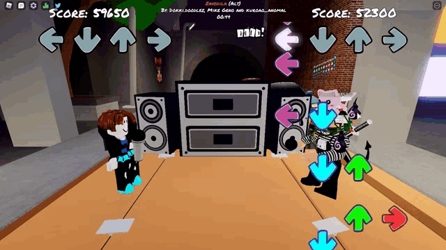 a screenshot of a video game with a score of $ 9650