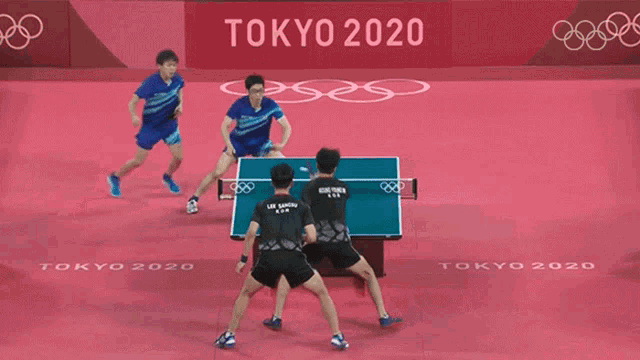 Playing Table Tennis Koki Niwa GIF
