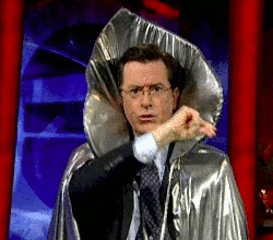 Mmhmmm GIF - Stephen Colbert Snap Funny GIFs