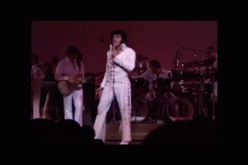 Elvis Presley In Concert GIF - Elvis Presley Elvis In Concert GIFs