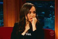 Ellen Page Yes GIF - Ellen Page Yes Right GIFs