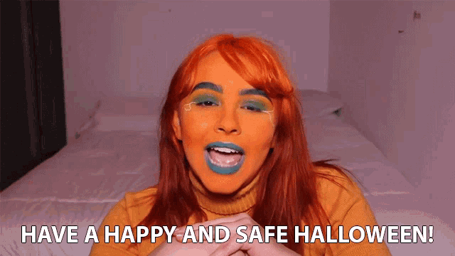 Have A Happy And Safe Halloween Happy Halloween GIF - Have A Happy And Safe Halloween Happy Halloween Orange GIFs