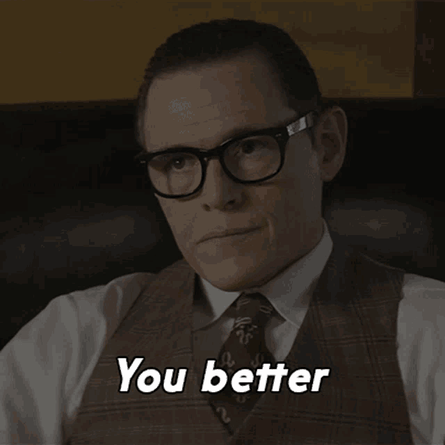 You Better Figure It Out Charles Bluhdorn GIF - You Better Figure It Out Charles Bluhdorn Burn Gorman GIFs