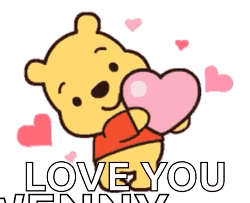 Winnie The Pooh Hearts GIF - Winnie The Pooh Hearts Love You GIFs
