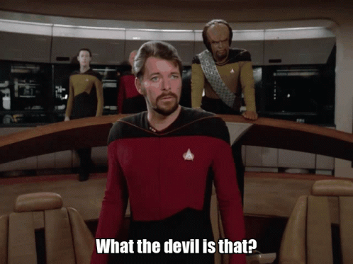 Star Trek Wtf GIF - Star Trek Wtf What The Devil GIFs