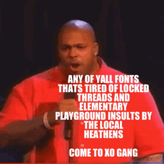 Suge Any Of You All Fonts GIF - Suge Any Of You All Fonts Thats Tired Of Locked Threads GIFs