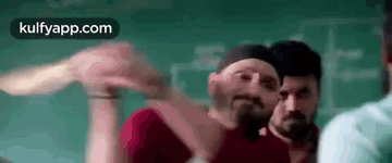 Strong Punch.Gif GIF - Strong Punch Harbhajan Fight GIFs