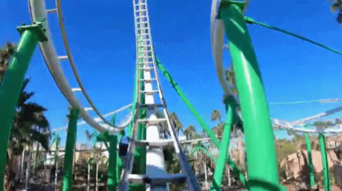 Rollercoaster Funfair GIF - Rollercoaster Funfair Ride GIFs
