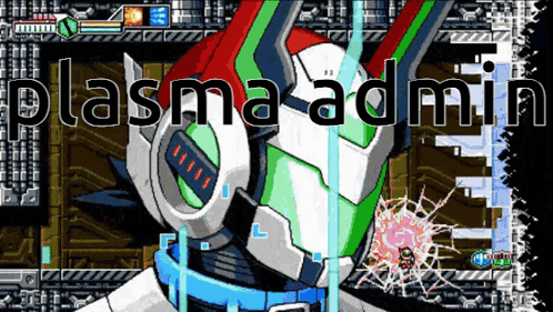 Plasma Admin Mega Man Maker GIF - Plasma Admin Mega Man Maker Scolipede GIFs