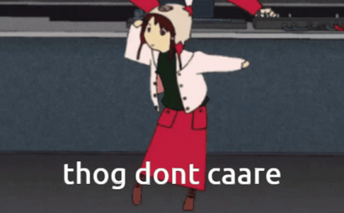 Thog Dont Caare Thog GIF - Thog Dont Caare Thog I Dont Care GIFs