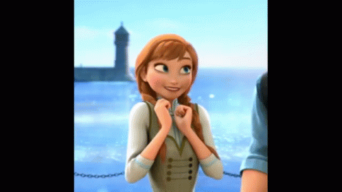 A GIF - Anna Frozen Excited GIFs