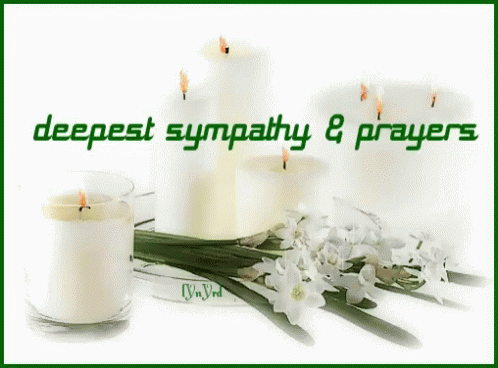 Sympathy Prayers GIF - Sympathy Prayers Candle GIFs