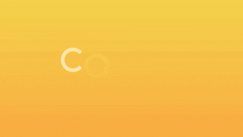 a yellow background with the word cozmo in white