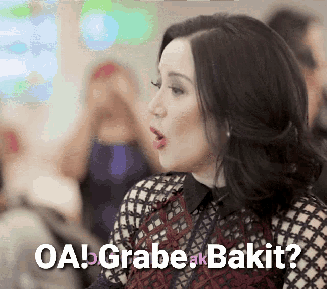 Kris Aquino Oa GIF - Kris Aquino Oa Grabe GIFs