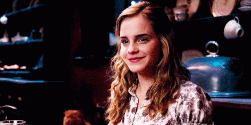 Smile GIF - Harrypotter Hermione Smile GIFs