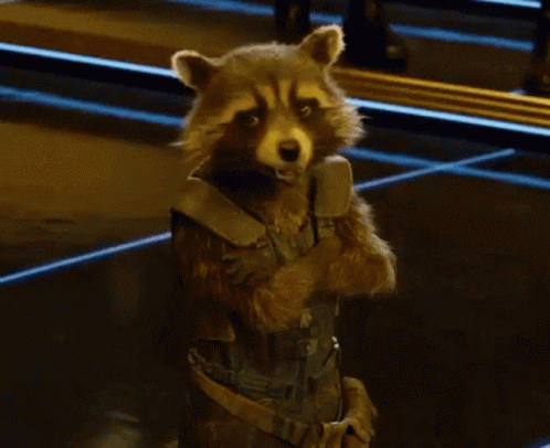 Winking You Know It GIF - Winking You Know It Rocket Raccoon GIFs