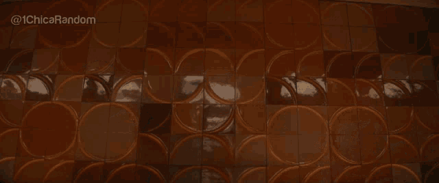 a picture of a wall with circles on it and the words @ 1cmyour random