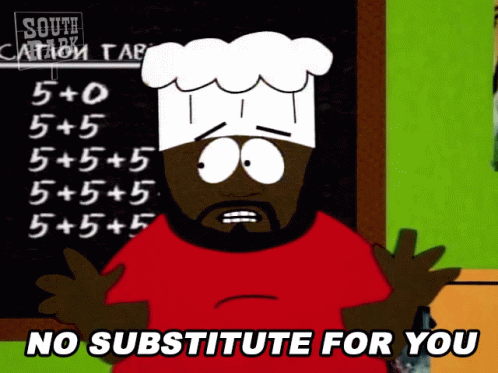 No Substitute For You Chef GIF