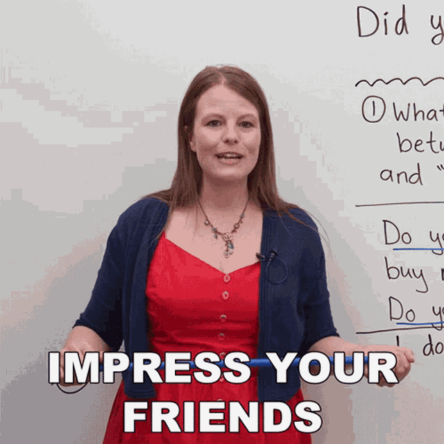 Impress Your Friends Emma GIF - Impress Your Friends Emma Engvid GIFs