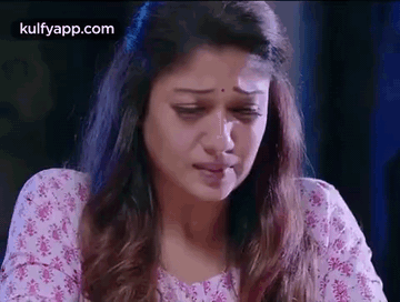 Crying.Gif GIF - Crying Nayanthara Idhu Namma Aalu Movie GIFs