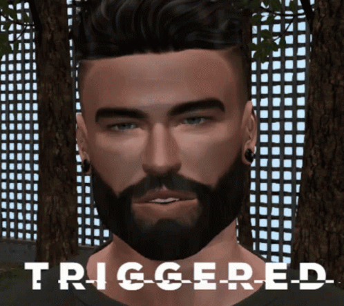 Triggered Adham Decuir GIF - Triggered Adham Decuir Second Life GIFs